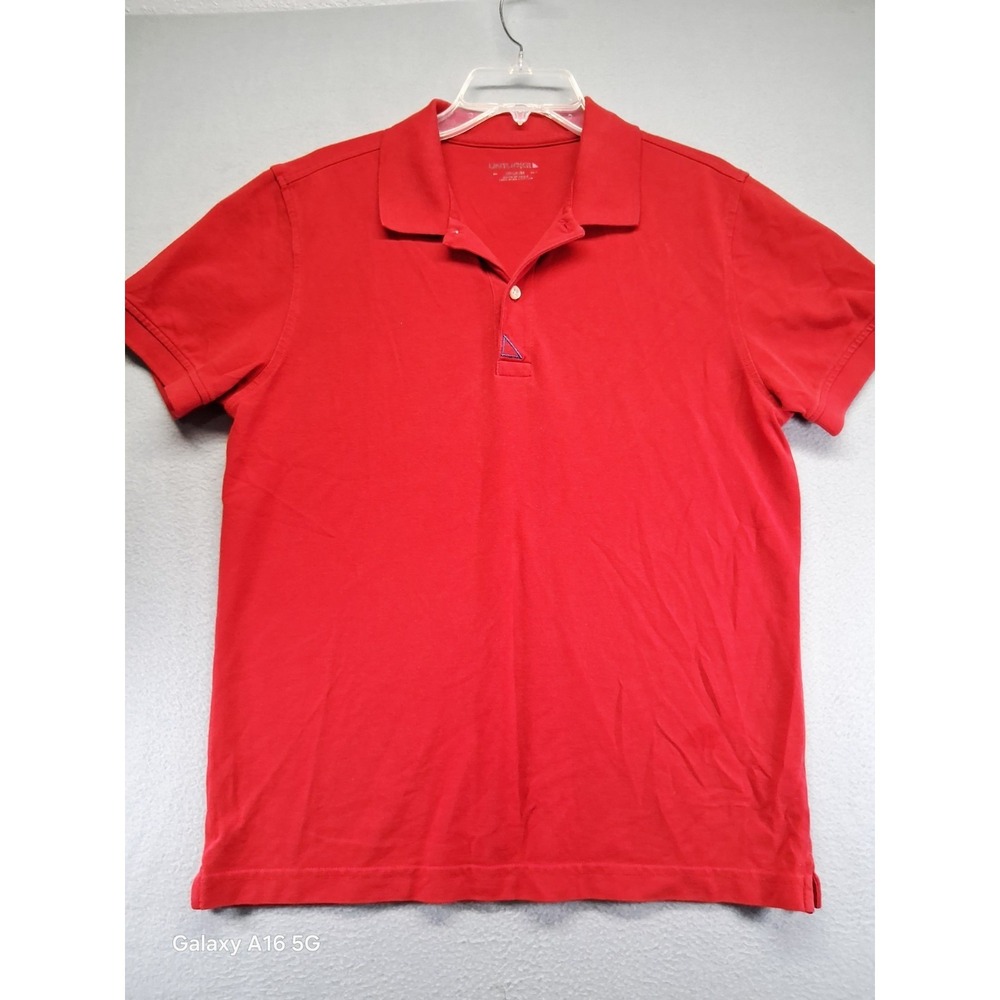 UNTUCKit Men Red Polo Shirt Size Medium 100% Pima Cotton